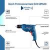 Bosch GBM400 Electric Drill & Screwdriver Kit CN plug (adapter included)