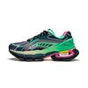 Li Ning Fierce Steed BOW Модная трендовая серия Олимпийский цветовой вариант Поддержка отскока Стабильность Низкие повседневные кроссовки Мужские кроссовки Зеленые AZGU165-1