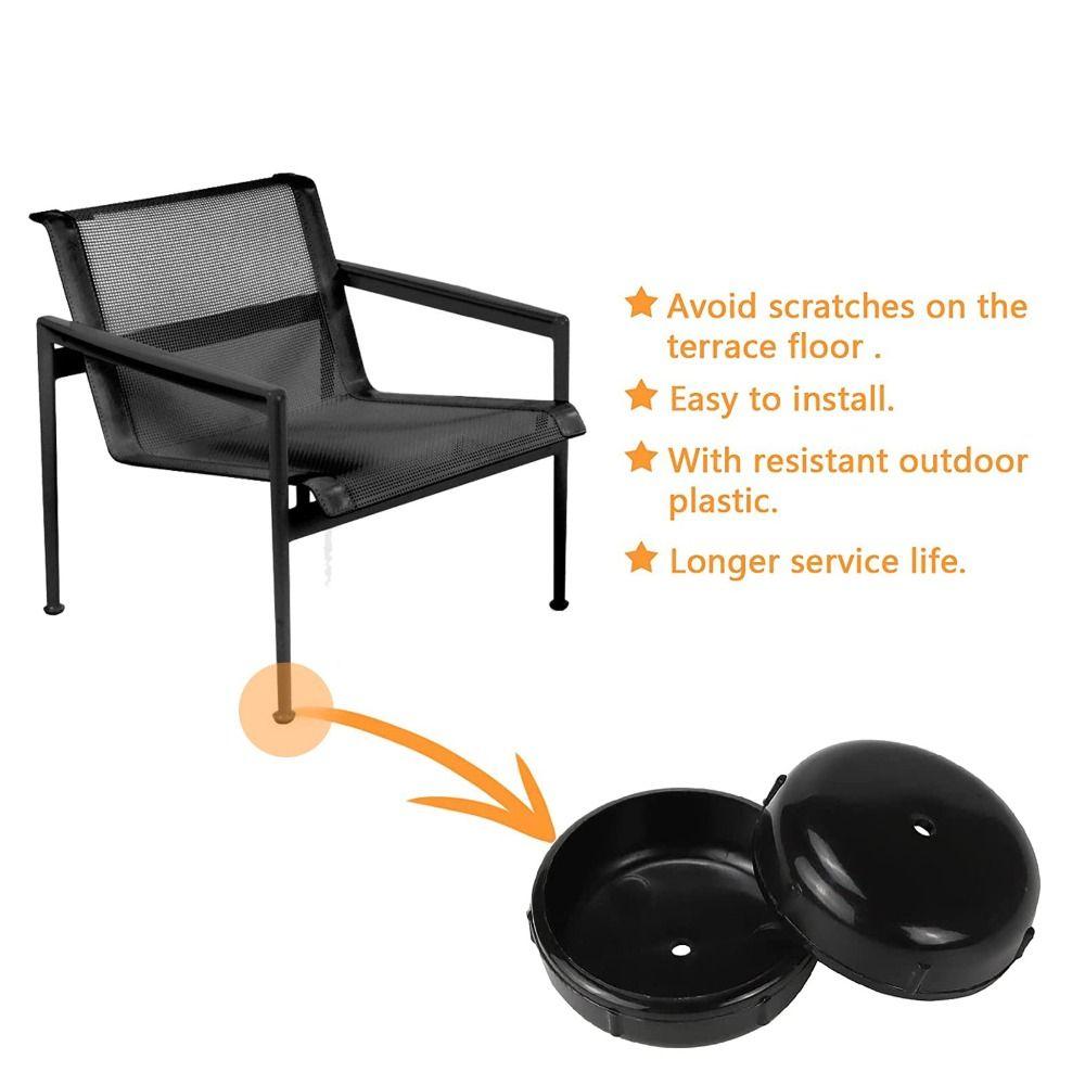 16/20/32PCS Floor Protection Furniture Feet Caps Plastic Outdoor Chair Glides  Patio Chairs