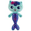 Gabby's Dollhouse 14-inch Interactive Talking MerCat Plush Toy for Kids with Lights, Music, and Phrases, for Girls and Boys Ages 3+