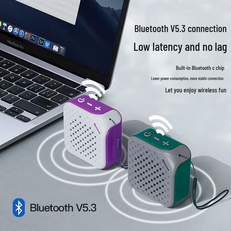 Newman Portable Mini Bluetooth Subwoofer Speaker PBS001-TWS (CN version)