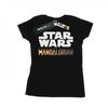 STAR WARS Womens/Ladies The Mandalorian Logo Cotton T-Shirt