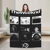 Фланелевое одеяло The Weeknd Рэпер Певец Новая Альбом Спешите Завтра Теплое Мягкое Плед для Покрывала Дивана Покрывало для Кровати