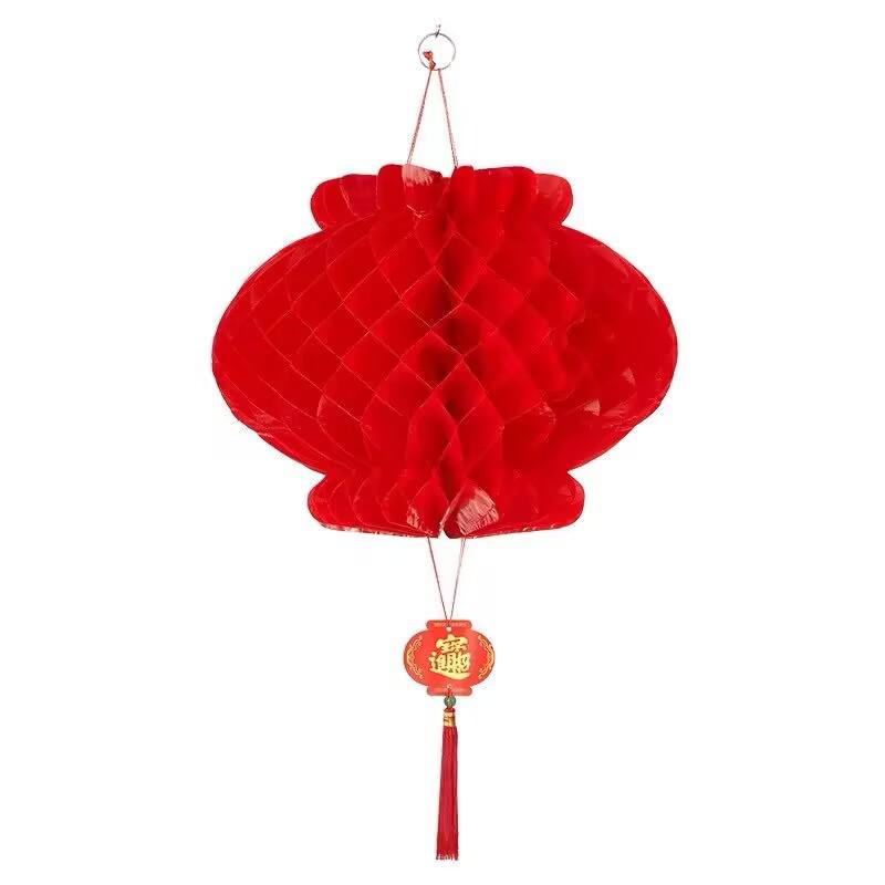 Красные фонарики «Двойное счастье» - Свадебный и осенний декор с гирляндой из карпов кои