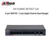 Dahua 8-портовый Fast Ethernet PoE-коммутатор с 2 гигабитными восходящими портами, CN-вилка (адаптер в комплекте)