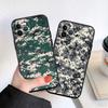 LO18 Камуфляжный мягкий чехол для телефона Samsung Galaxy S20 S21 S22 Ultra FE + Plus A21S A22 A24 A25 A26 A30 A30S A31