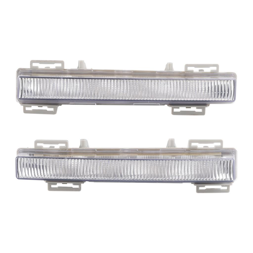 LH RH Pair Daytime Run Lamp Fog Light For Mercedes W166 ML/GL350/400/550 2012-2015