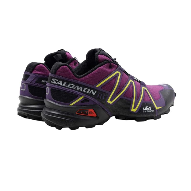 SALOMON Кроссовки Speedcross 3 Plum Caspia Crown Jewel Unisex Фиолетово-черные L47587700