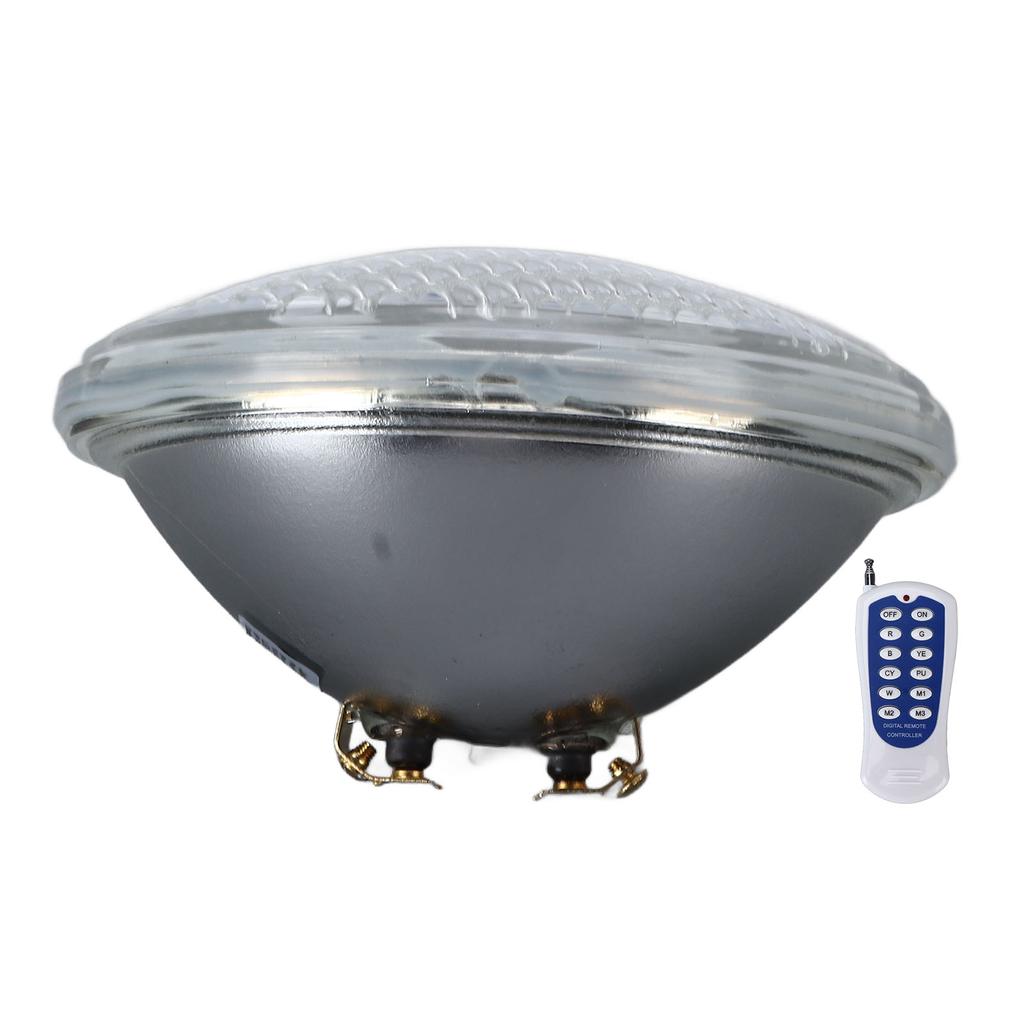 18 Вт светодиодный светильник для бассейна RGB 12 В IP68 водонепроницаемый подводный светильник с дистанционным управлением цветной пруд