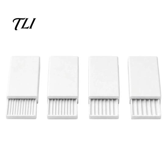 Small Precision Clay Molds 4Pcs 3D Print Gel Ball Maker Tools, Nail Art Bead Roller for Flowers, Polymer Mold 2/3/4/5 mm Sphere Shaper