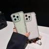 Модный прозрачный мягкий чехол с блестками и бриллиантами для iPhone 14 15 13 12 11 Pro Xs Max XR X 7 8 Plus SE 2, прозрачная силиконовая задняя крышка