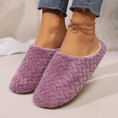 Туфли на плоской подошве женские хлопковые тапочки зимние короткие плюшевые теплые повседневные туфли 2024 новый стиль удобные мягкие туфли женская мода