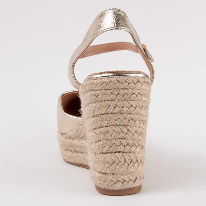 Alpargata De Cuña Para Mujer. Montevita Esparteo6 102792