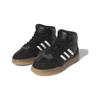 Adidas Originals Drop Step Synthetic Leather Comfortable Fashion Shock Absorbing Durable High Top Kids Skate Shoes Kids Skate Shoes Black IG1479