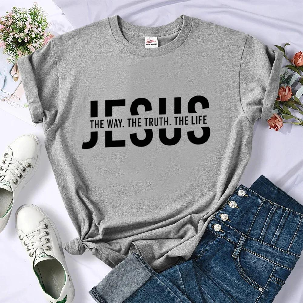 Jesus Tshirt Wounisex Summer Aesthetic Clearance Sales Unisexga Tshirt Unisexga Japan Harajuku