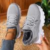 Shoes women's solid color versatile large size women's shoes casual single shoes dad shoes platform heightening shoes