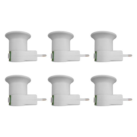 E27 EU Plug Lamp Light Holder Base Socket Converter Adapter with Control Switch