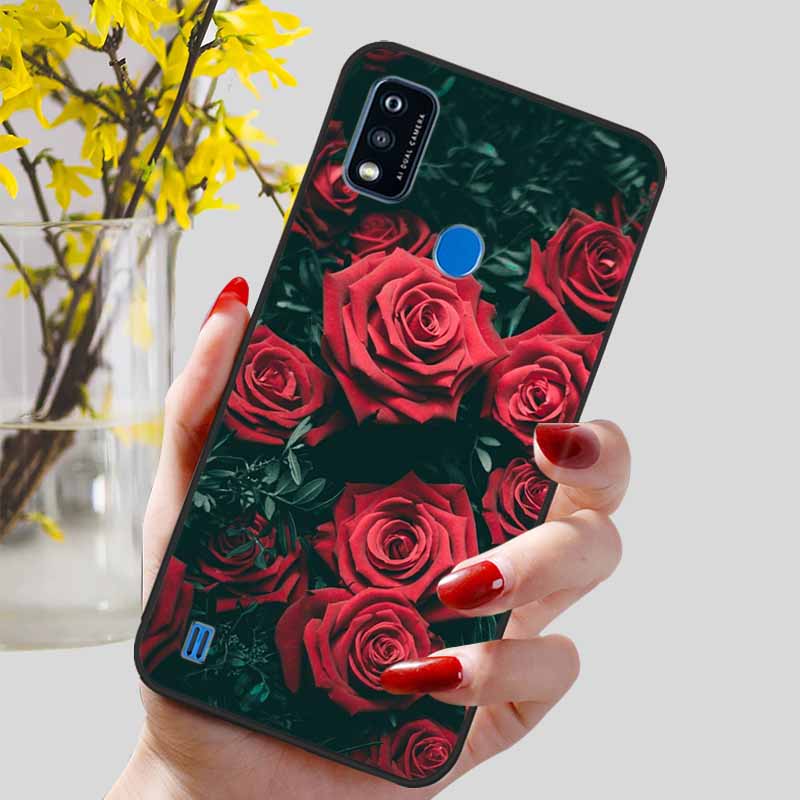For ZTE Blade A51 Case Lovely TPU Silicone Soft Phone Cover for ZTE Blade A51 / A71 Protect Bumper Cover On BladeA51 A 51 Cute