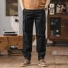 Men's New Overalls, Street Trend, Multi-pocket Straight Trousers, Drape and High Casual Pants, Men's Pants