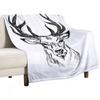 Stag Throw Blanket Loose Weighted Blankets For Baby Flannels Blankets