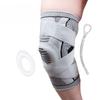 Спортивные силиконовые наколенники альпинизм баскетбол компрессионные ремни дышащий мениск сустав бег защитное снаряжение