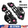 Front Bumper Brackets Retainer Side Support For 2018- Toyota Camry 2Pcs