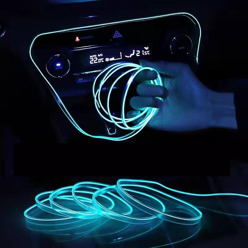 DC 12V Неоновый EL Провод Питание Драйвер USB Контроллер для 1-10M Светодиодный EL Провод Световой Инвертор Блок Питания Адаптер Гибкий Неоновый Провод Драйвер