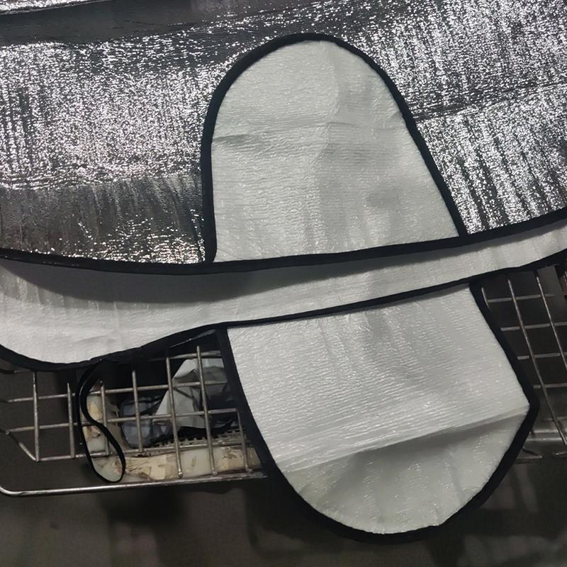 Чехол на лобовое стекло автомобиля, зимнее, солнцезащитное, снеговое, ледовое, пылезащитное, противоморозное, с защитой от ультрафиолета, чехол для снега, автомобильные аксессуары