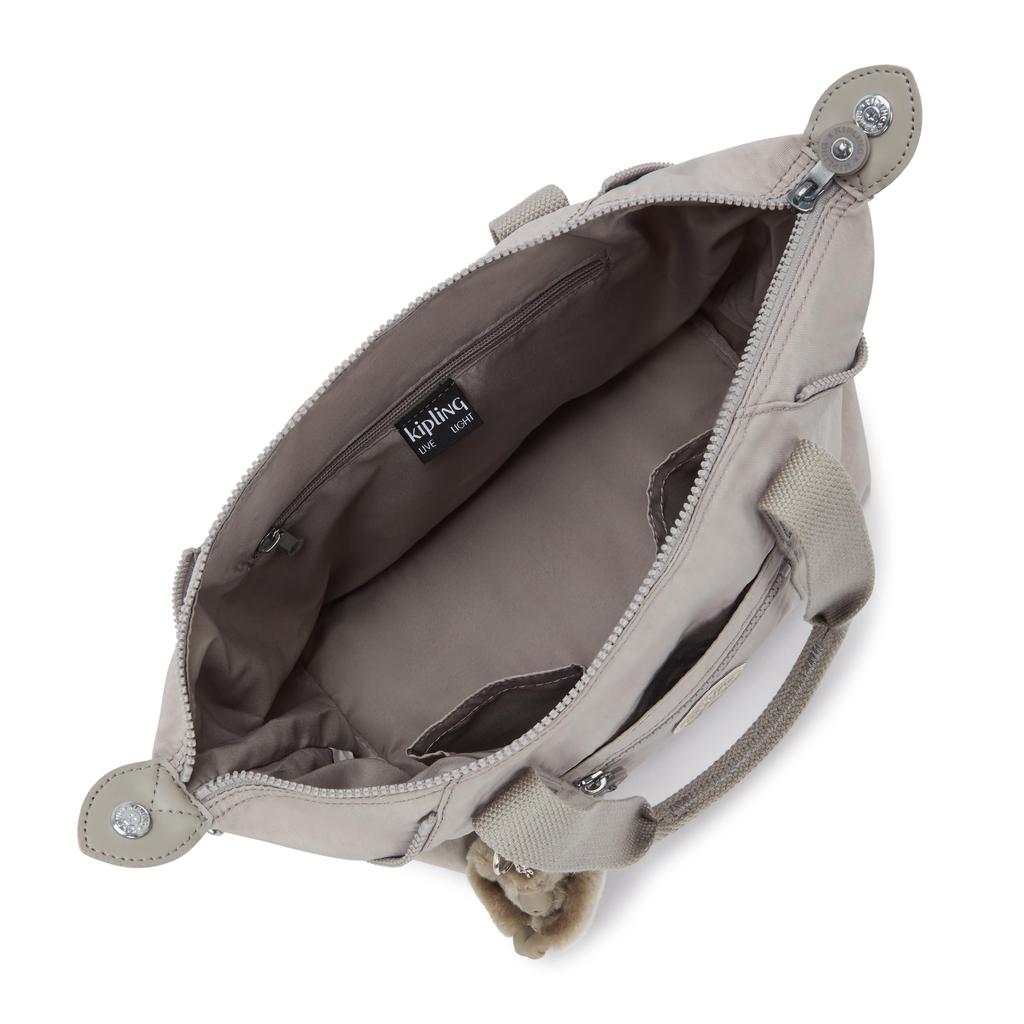 Official ART MINI Gray Gris K0132789L [Kipling] 13l Women's