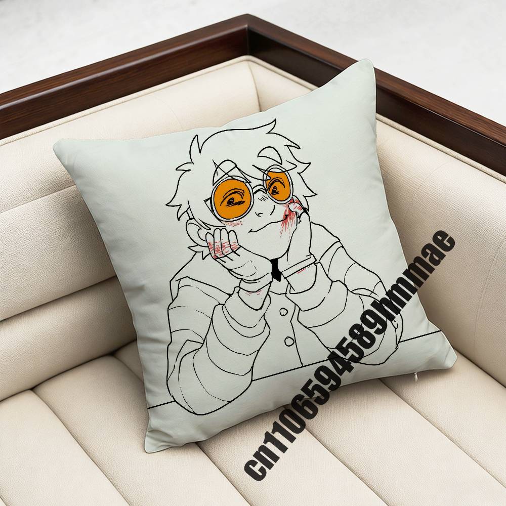 Для C-Creepypasta Ticci Toby Наволочка Декоративная 45X45См 40X40 См Квадратная Автомобильная Наволочка Наволочка Подушка