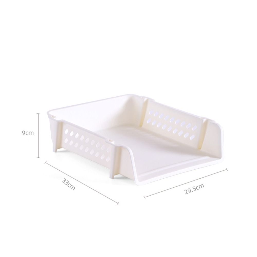 Держатель лотка для документов для дома, штабелируемый многослойный кейс для хранения бумаги, креативная стойка для файлов для дома и офиса