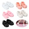1Pair 30cm Doll Pink White Differents Doll Shoes Doll Clothes Toys Sandals Accessories