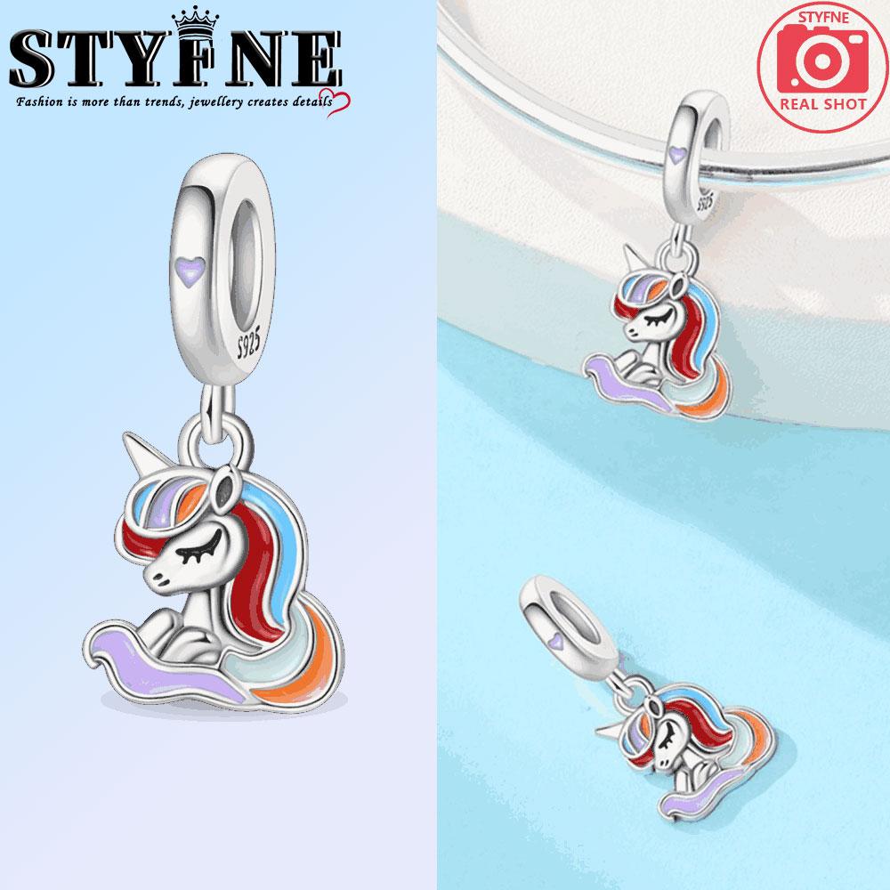 Copper Strawberry, Watermelon, Pineapple Bead Moon And Sun For European Original Bracelet Jewelry Accessories Diy