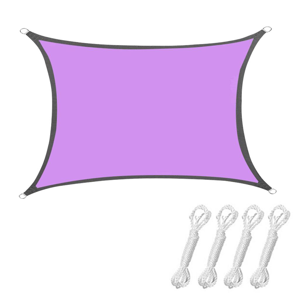 Водонепроницаемый солнцезащитный козырек, парусный навес, треугольный/четырехугольный УФ-блок, солнцезащитный козырек для наружного садового тента, заднего двора, экран конфиденциальности
