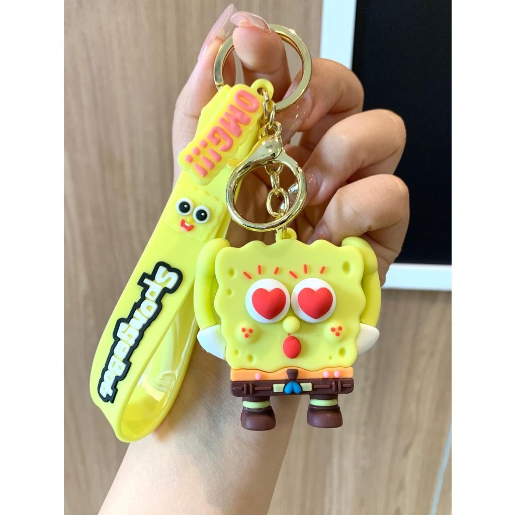 Adorable Spongebob Squarepants Keychain Pendant For Kids And Adults