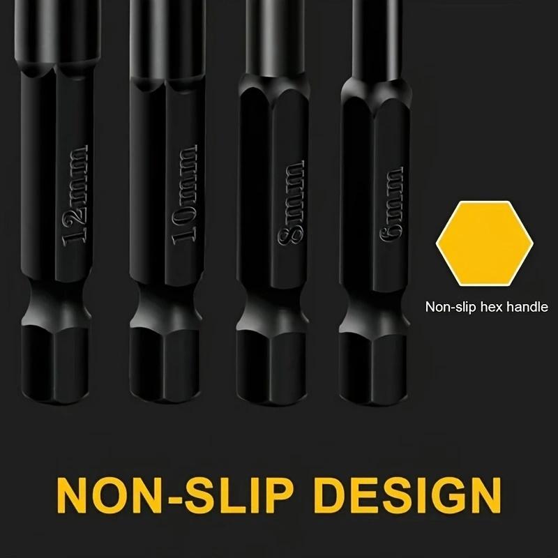 7pcs/Set Cemented Carbide Cross Hex Tile Glass Ceramic Drill Bits Set Efficient Universal Drilling Tool Hole Opener For Wall