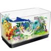 LIN07 Mini Block Aquarium DZ6102LI, Mixed Colors, Korean Popular Toys