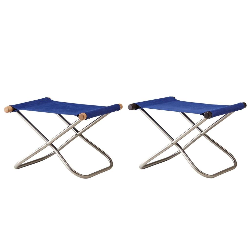 NychairX Replacement Seat for Kneechair X Folding Designer Takeshi Personal Made In Japan Ottoman, Blue, NY-122 Chair, Chair, Arai, Chair, Footrest,