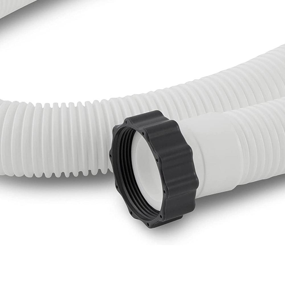 Шланг насоса для бассейна диаметром 1,5 дюйма с адаптером, шланг насоса для песчаного фильтра для бассейна, сменный шланг для насосов для фильтров Intex, системы соленой воды