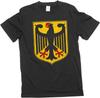 Германия Футболка Немецкий орел Герб Германии Патриотическая футболка Deutschland Tee