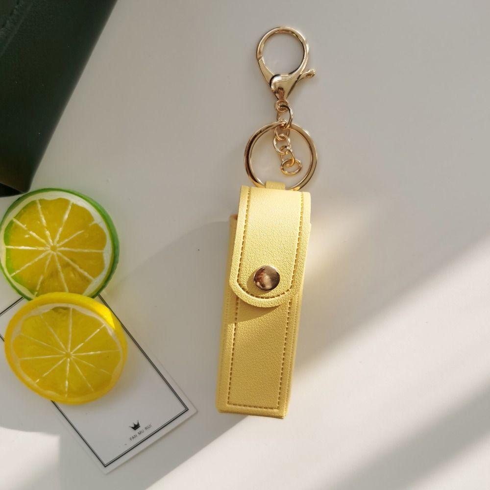 Lipstick Storage Box Mini Cosmetic Bag Makeup Bag Key Chain Portable Lipstick Bag Lipstick Storage