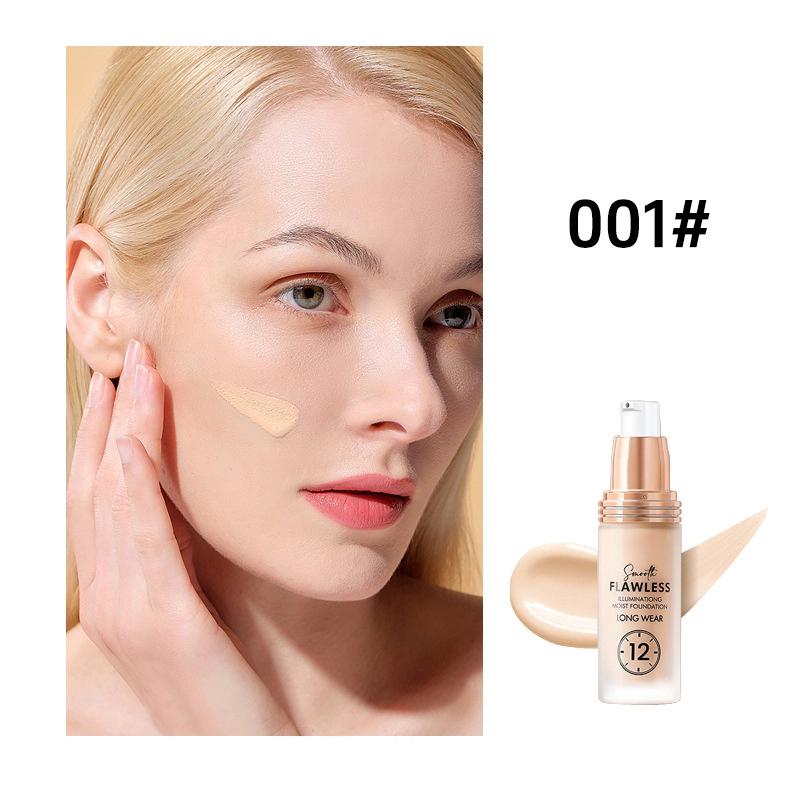 Тональный крем Жидкий консилер Стойкий Без макияжа Матовый Увлажняющий Осветляющий Крем-основа Увлажняющий