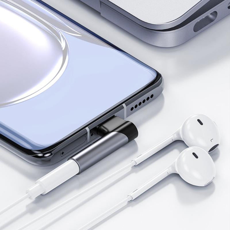 Переходники с Type C на наушники Аудио донгл с Hi-Fi чипом для устройств Type C Улучшает качество звука Адаптер