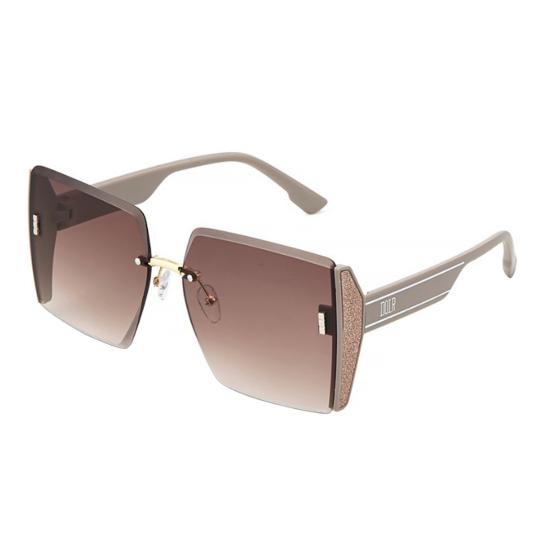 Женские солнцезащитные очки в прямоугольной оправе, стильный стиль, без оправы, гладкие, с защитой от ультрафиолета, солнцезащитные очки для отдыха на пляже, очки для активного отдыха