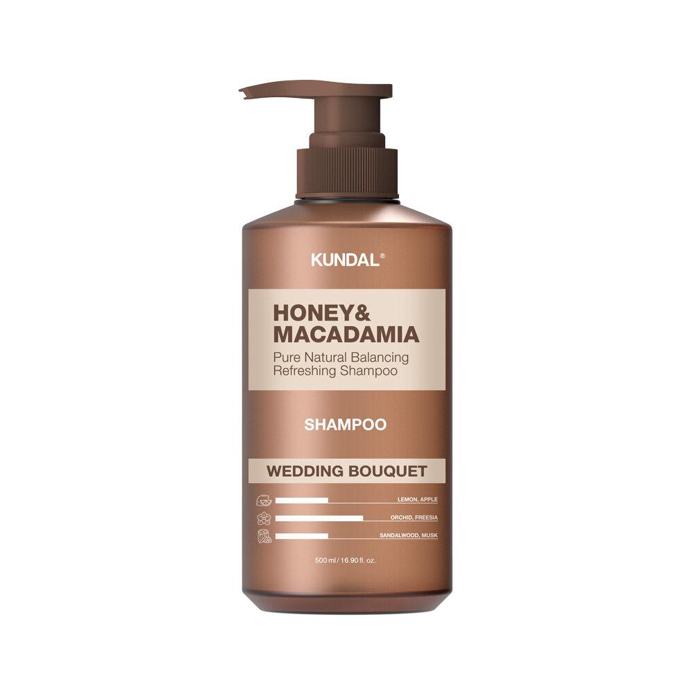 KUNDAL Honey & Macadamia Nature Shampoo Wedding Bouquet 500ml x1