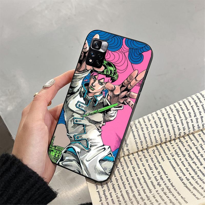 Чехол для телефона Jotaro Anime jojo's bizarre adventure Для Xiaomi Redmi note 14 Pro 14 13 12 11 10 Pro 14S 12S 11S Redmi 14C 13C 10