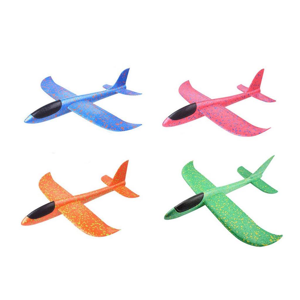 Kids Airplane Toy Hand Throwing Foam Plane Model Children Outdoor Flying Glider Toys Aeroplane Model