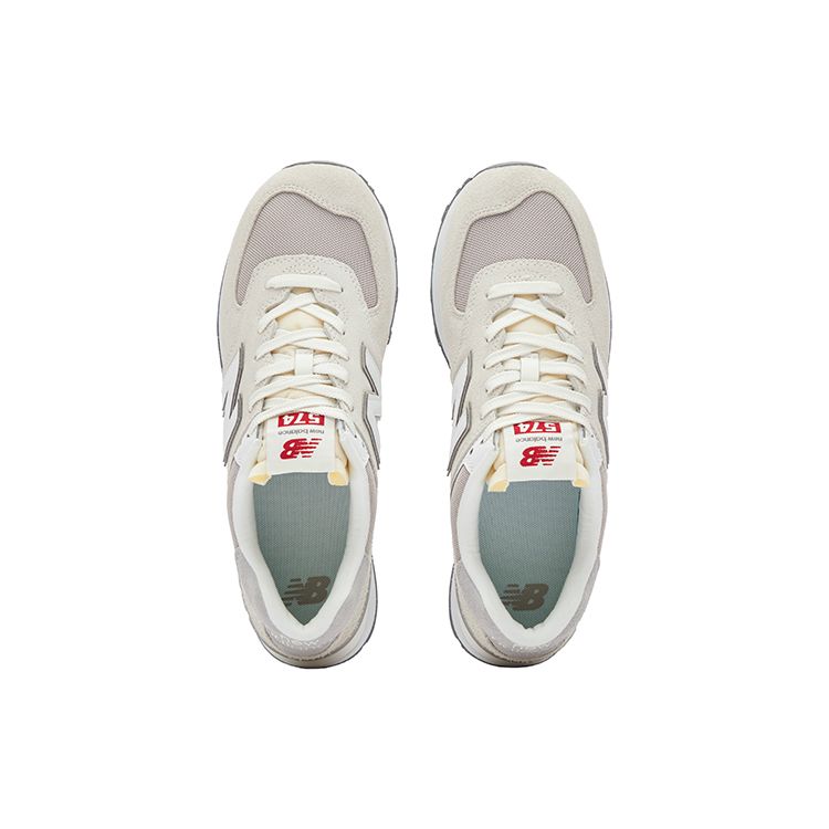 New Balance 574 Кроссовки унисекс Sea Salt Кремово-белые U574RCD