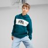 Boy's hoodie Puma SQUAD FL green 68277522 size 128