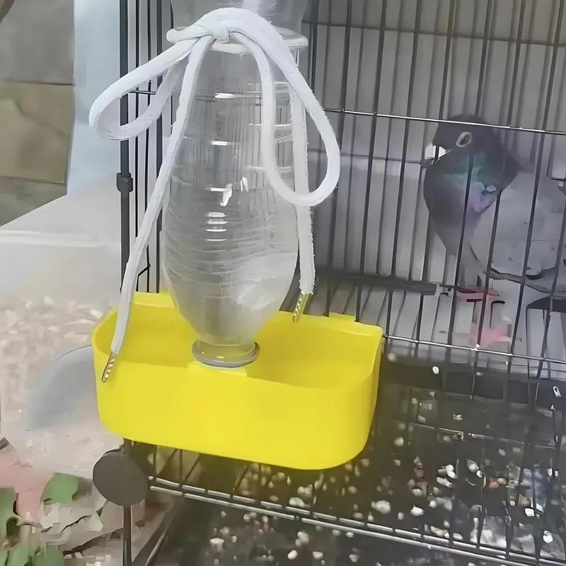 Birds Drinker Automatic Water Dispenser for Parrot Quail Chicken Chick Bird Cage Hanging Drinking Cup Bird Care Supplies